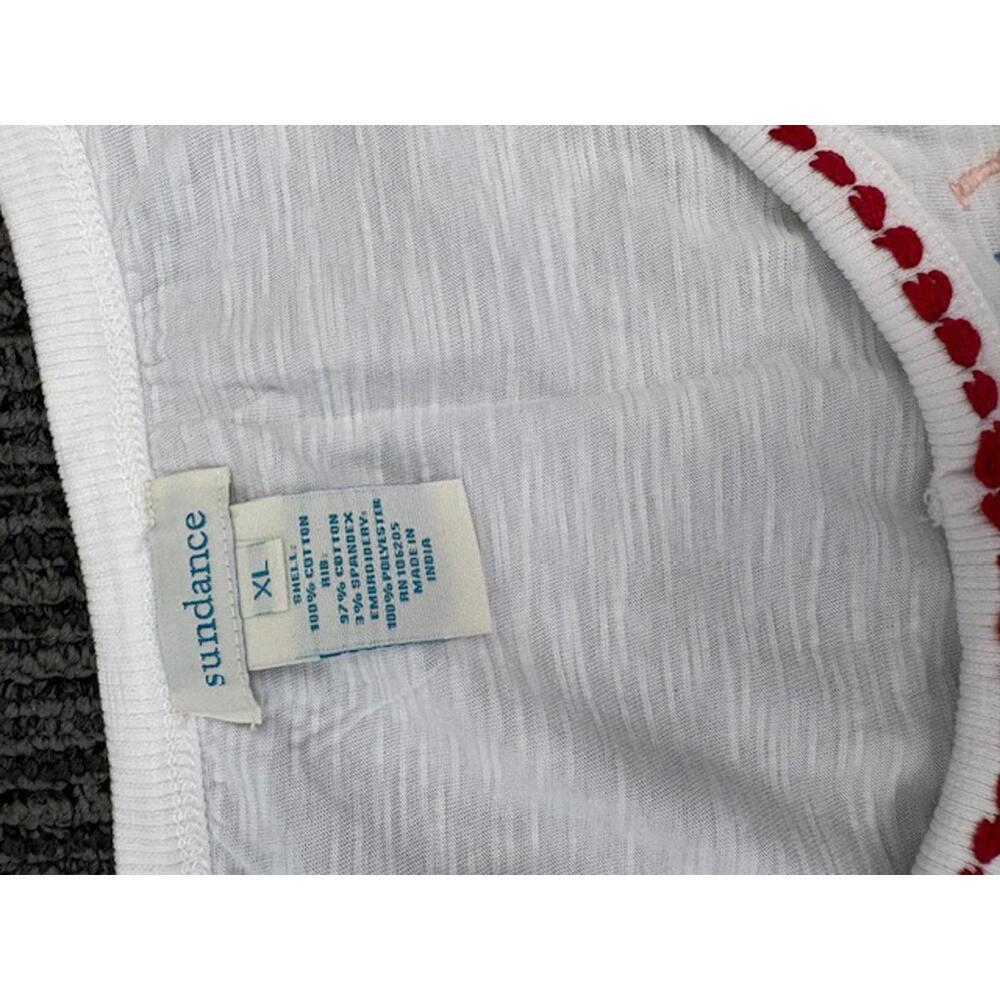 NWT New Sundance Catalog Embroidered Tonal Modern Tribe Blouse XL - Picture 3 of 6